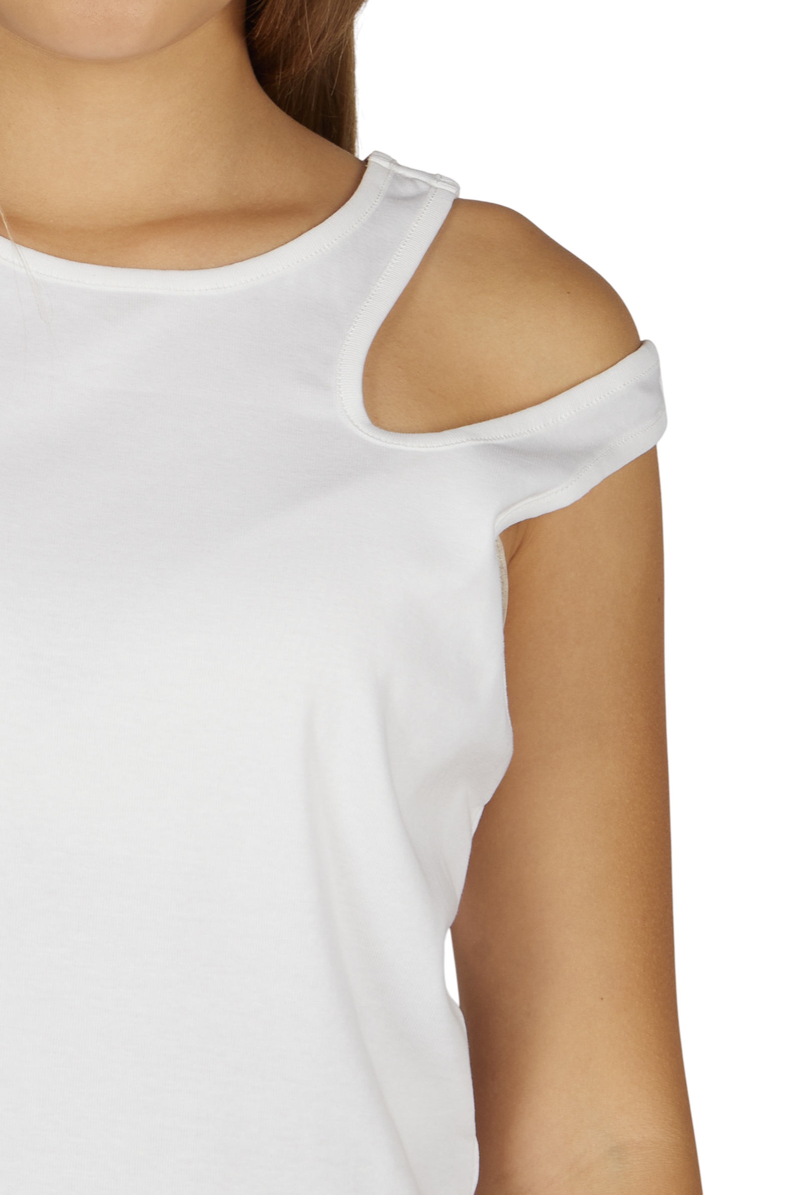 Майка дев.АРТ.G-TS26035,бел,хл-эл