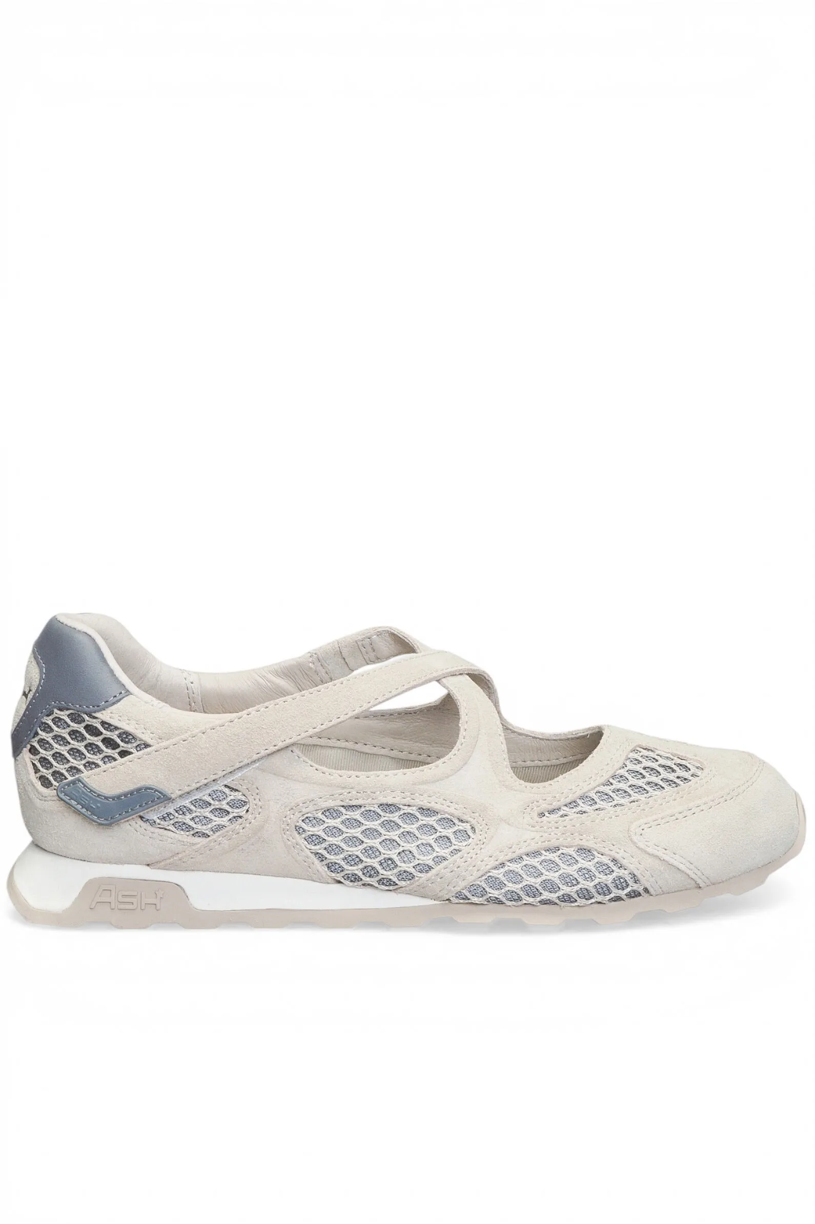 Балетки жен. АРТ.SS26-S-153518-002,сер,н.з-тек/н.к-тек