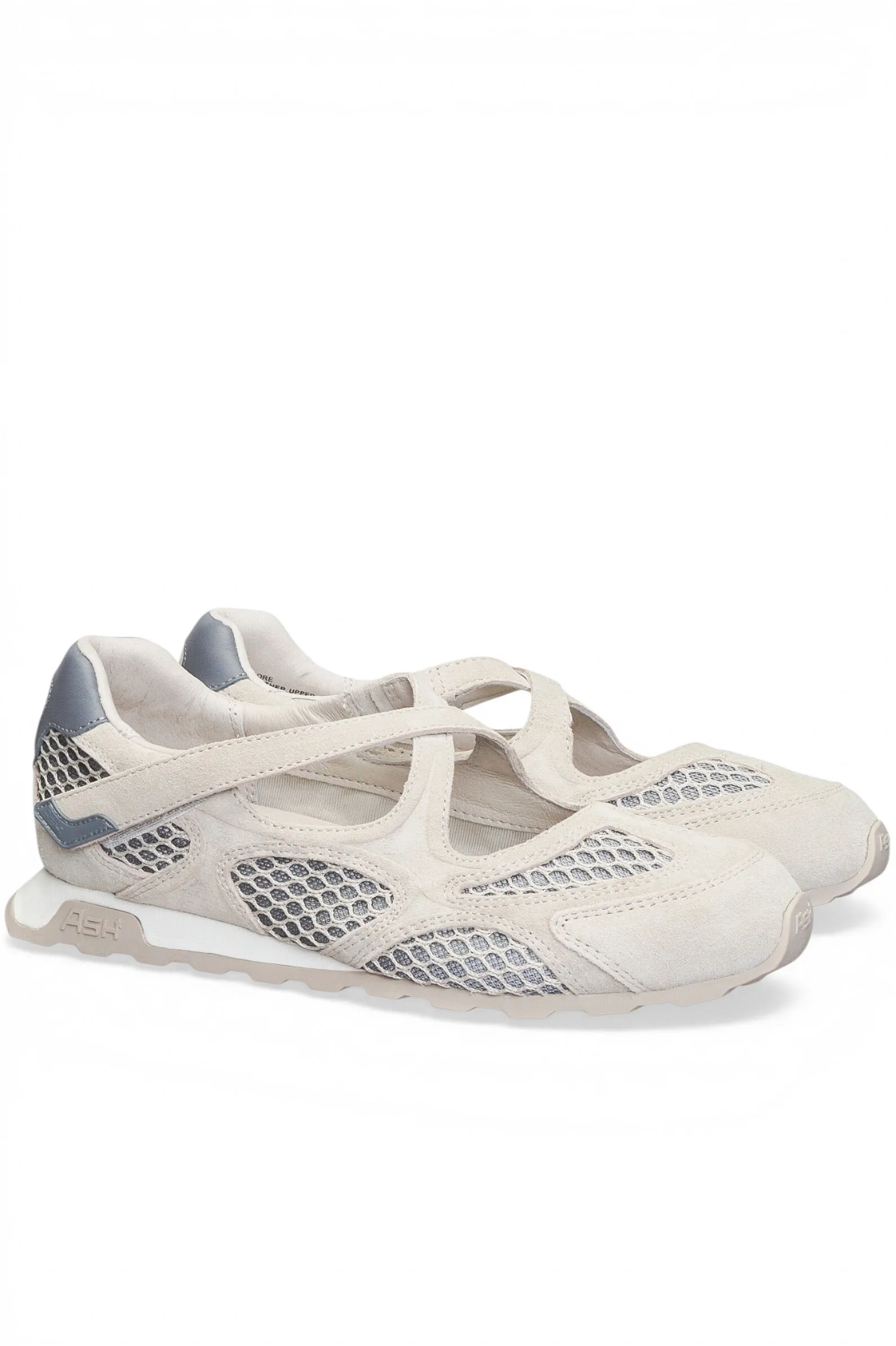 Балетки жен. АРТ.SS26-S-153518-002,сер,н.з-тек/н.к-тек