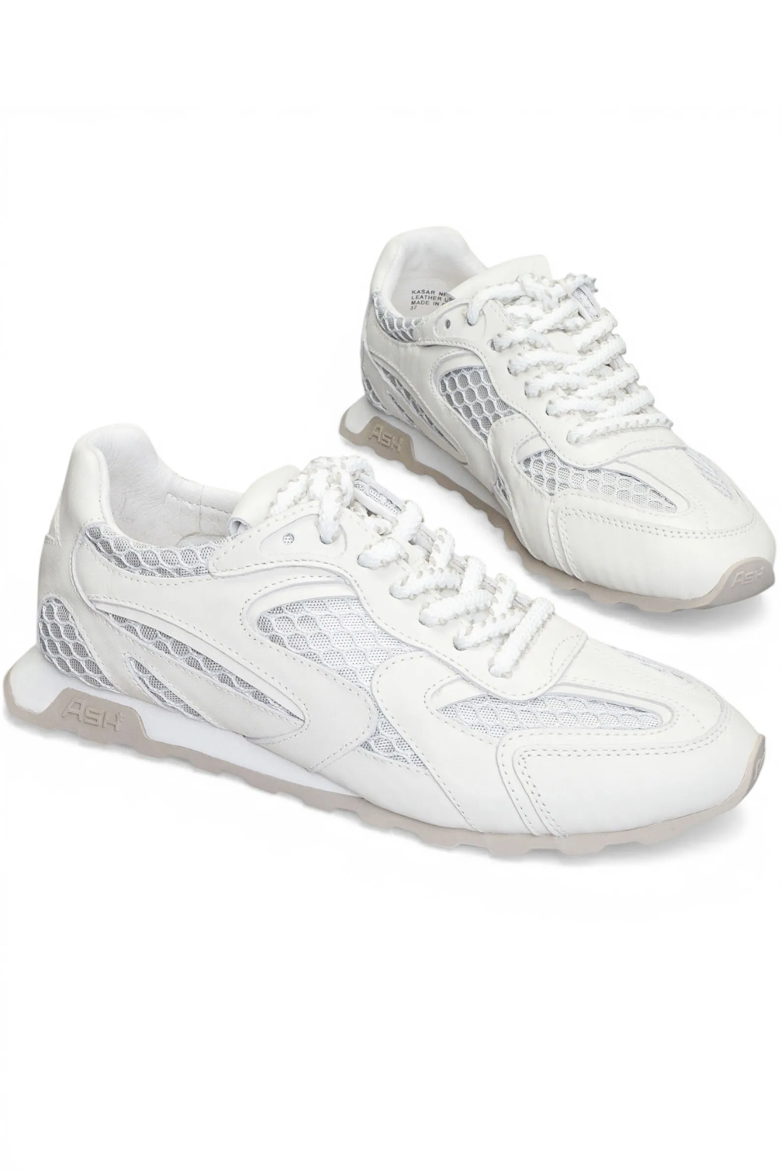Кроссовки жен. АРТ.SS26-S-153448-002,бел-сер,н.к-тек/тек-н.к