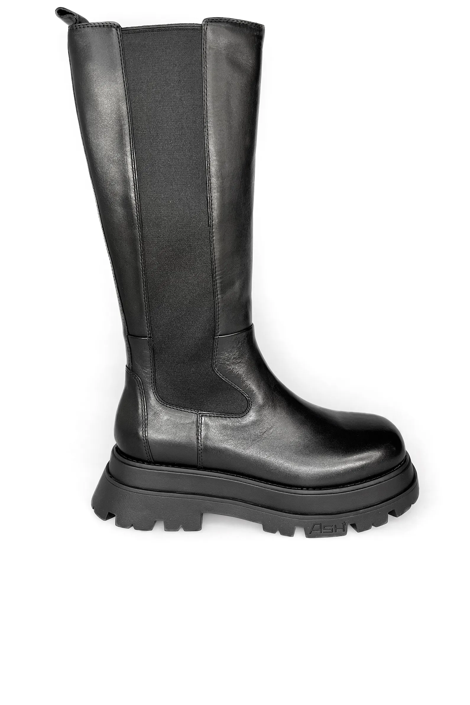 Сапоги жен. АРТ.EDEN-FW22-M-136760-001,чер,н.к-тек/н.к
