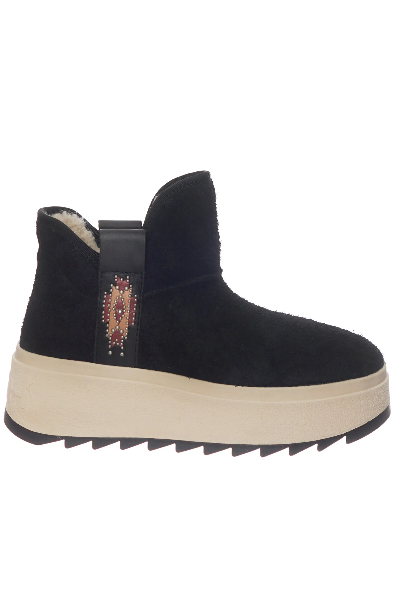 Угги жен. АРТ.FW24-S-139114-001,чер,н.з/экомех