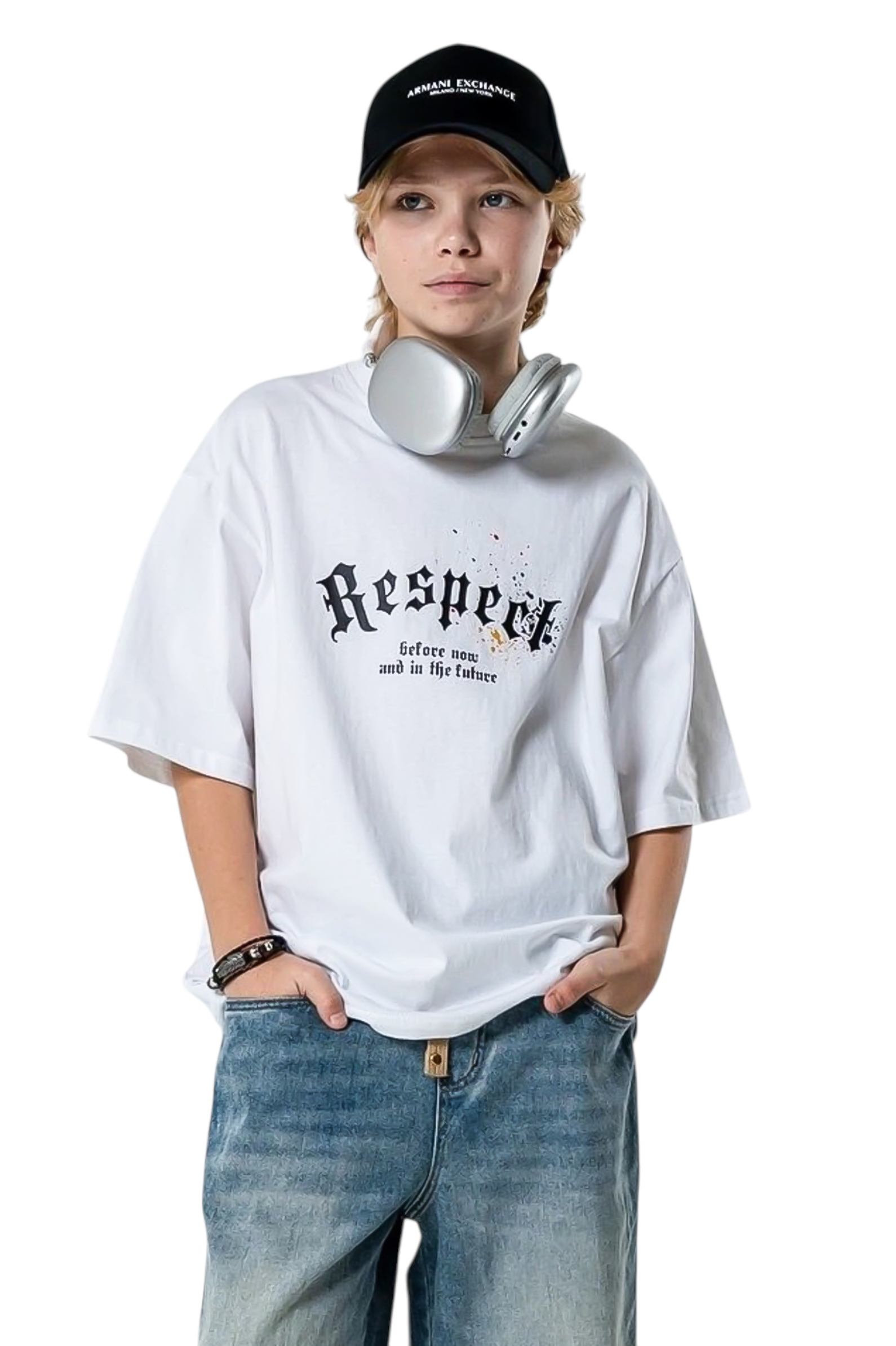 Футболка АРТ.XS3013.01,бел,хл-лайкра