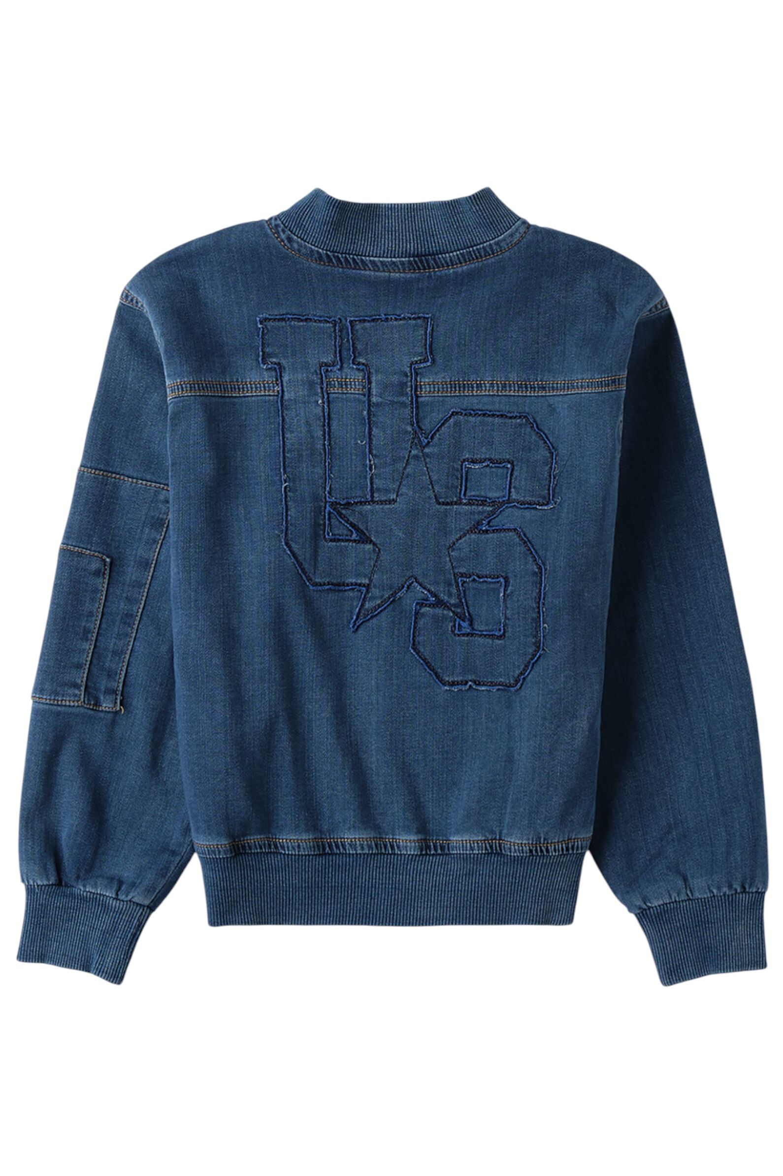 Бомбер мал. АРТ.4.B784.00,син,хл-эл