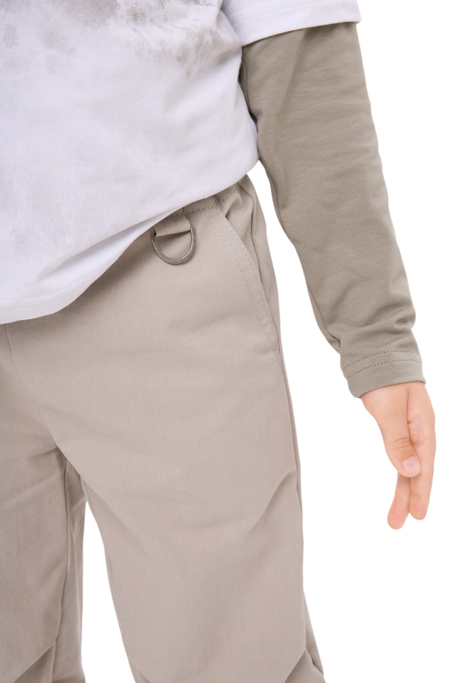 Брюки мал. АРТ.261101,беж,хл-тенсель