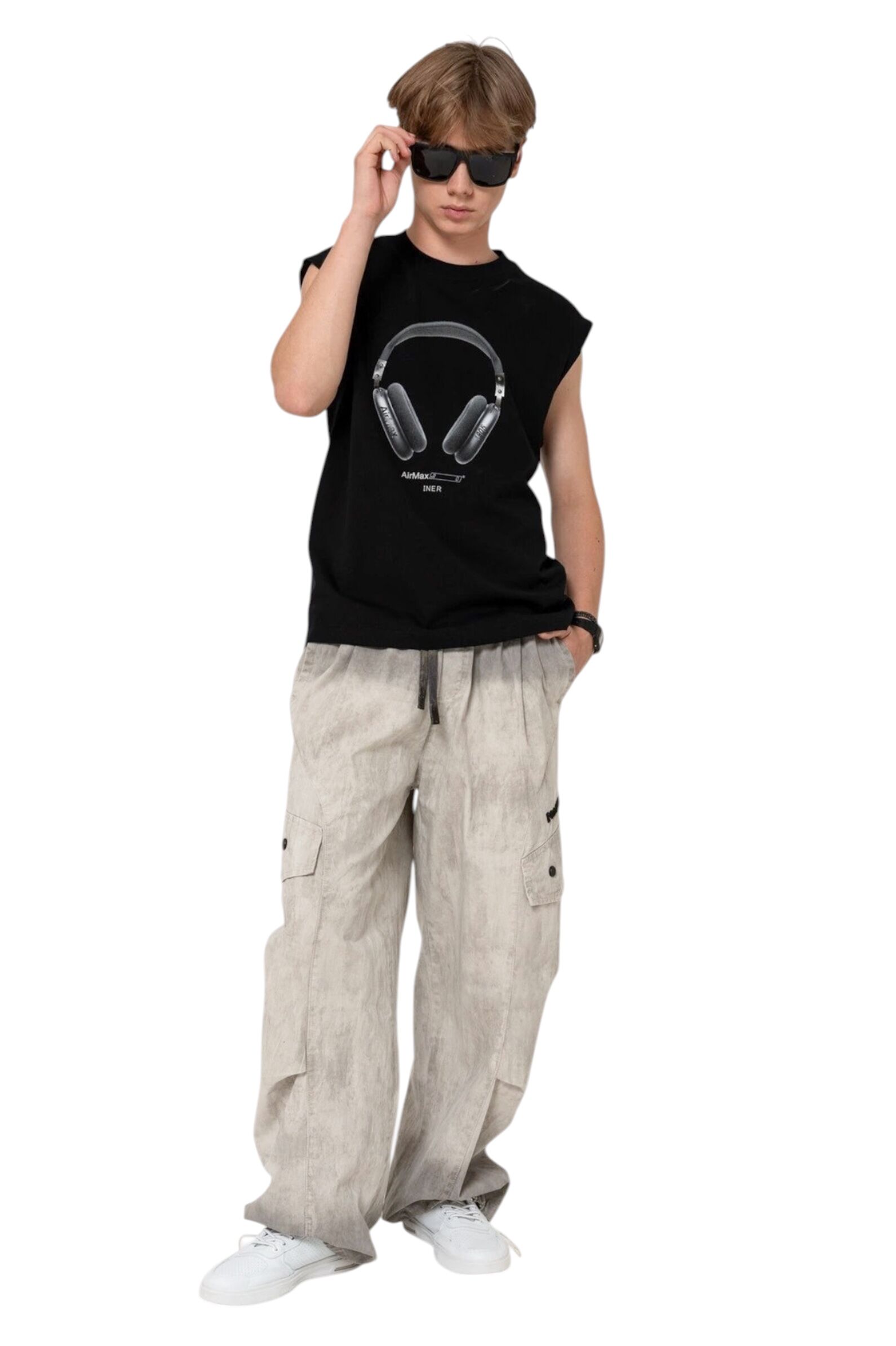 Брюки АРТ.XS4126,сер,хл