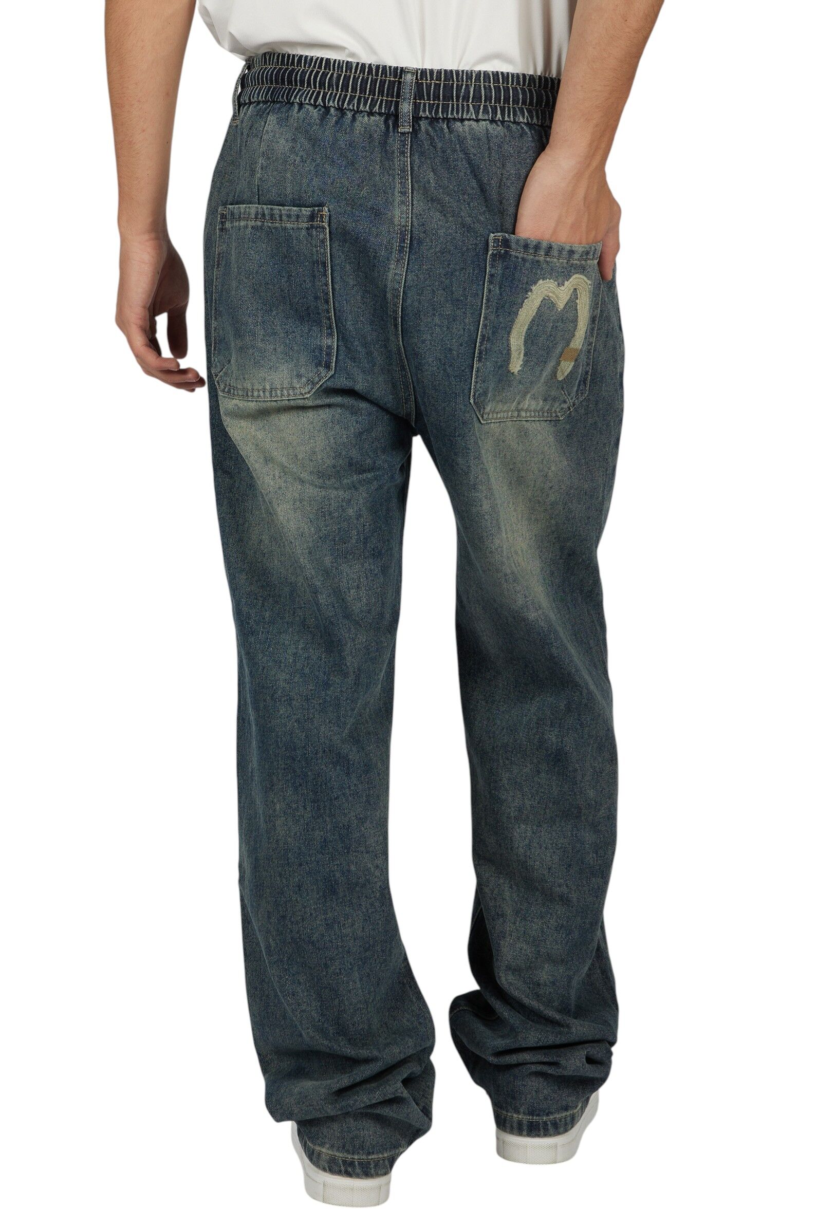 Джинсы АРТ.B-JN36009,син,хл