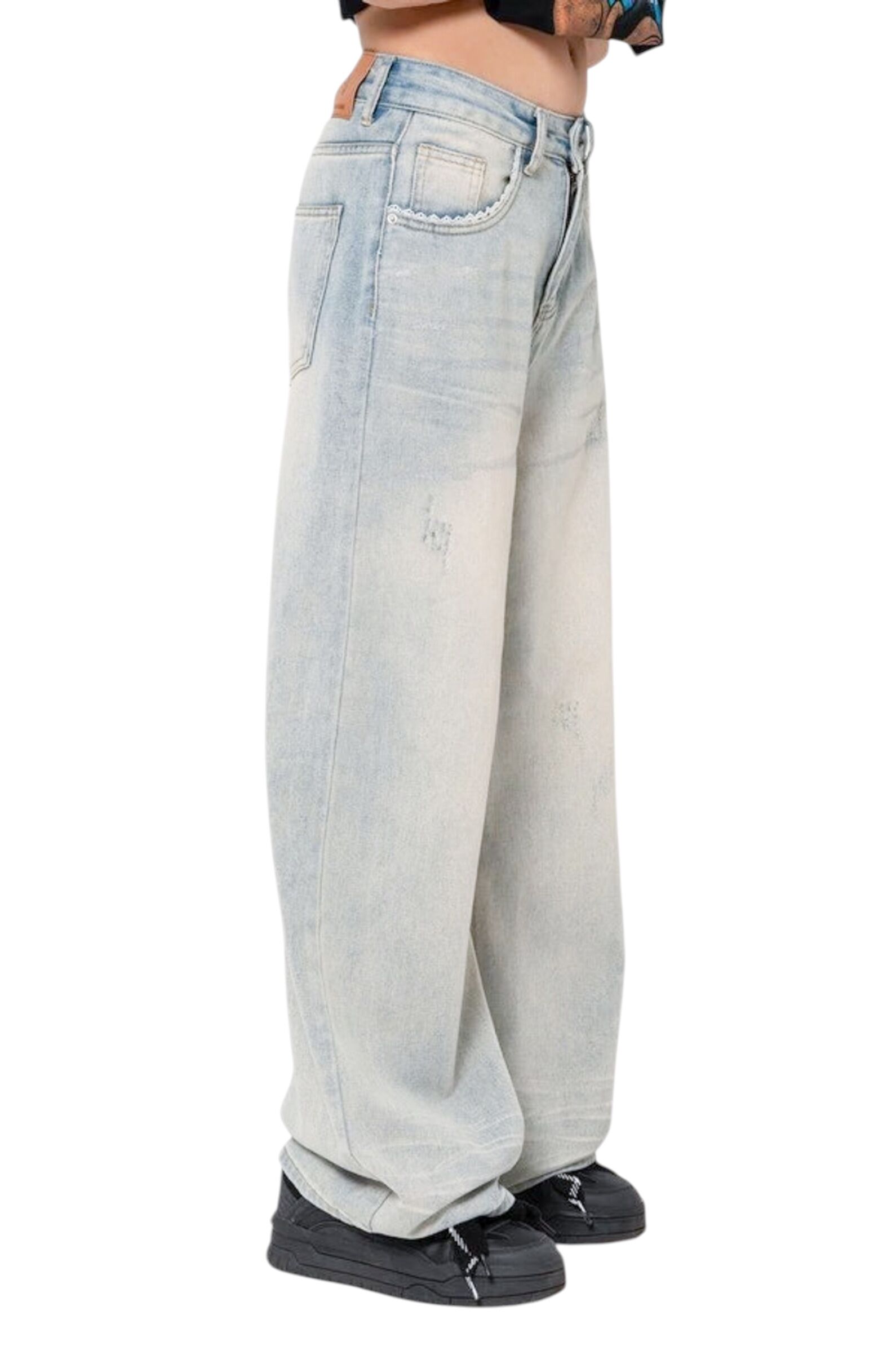 Джинсы дев. АРТ.XS4103,гол,хл-пэ-вис