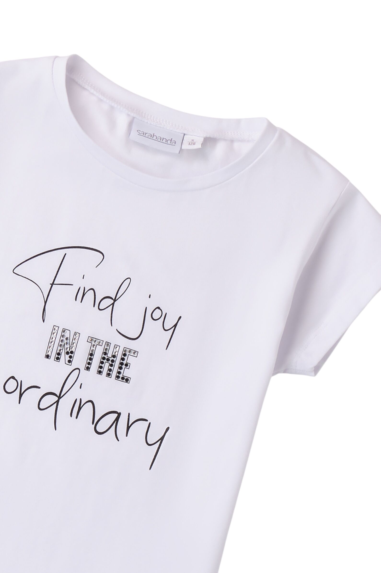 Футболка дев. АРТ.0.B506.00,бел,хл-эл