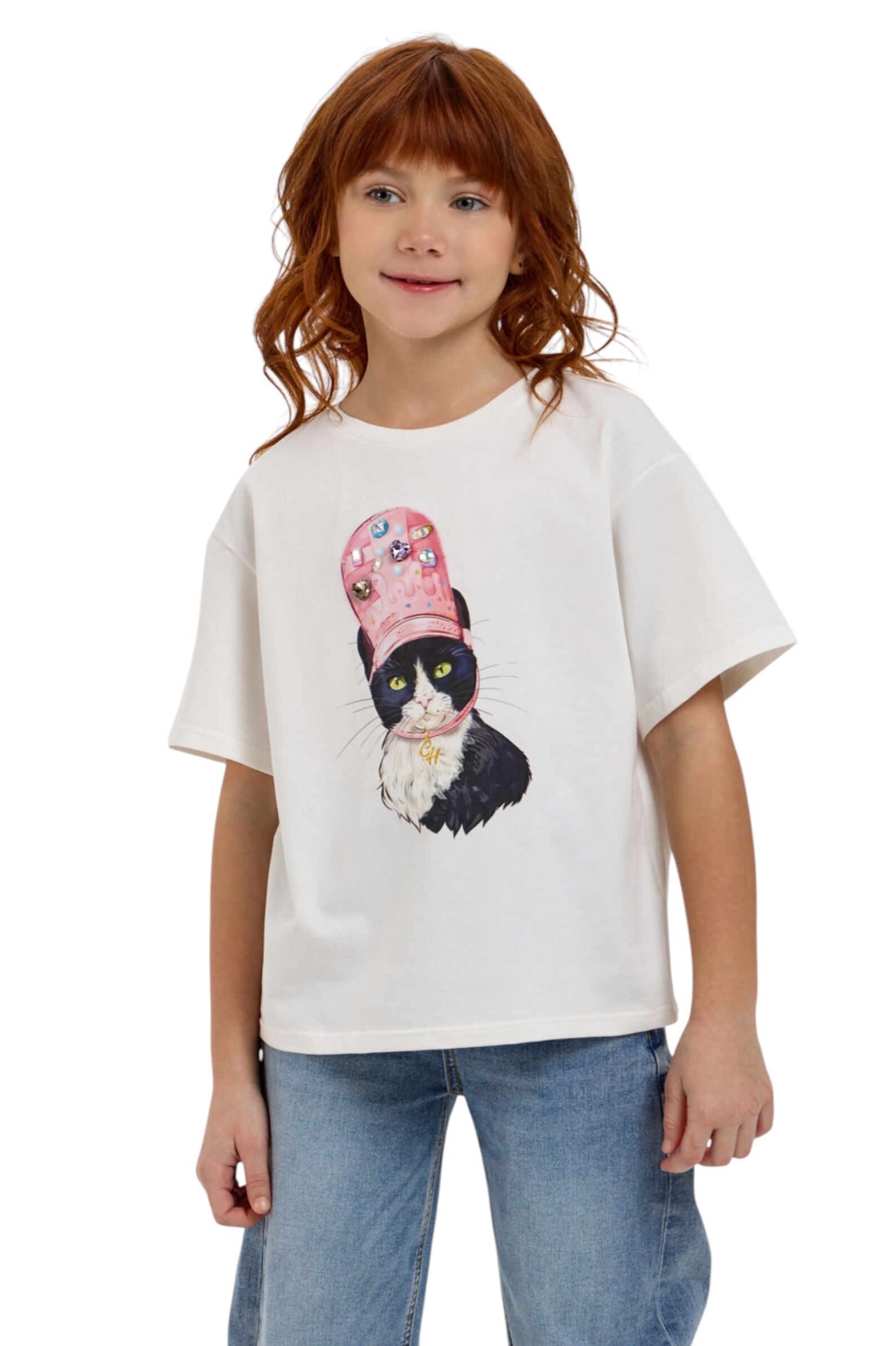 Футболка дев. АРТ.32.134,мол,хл-эл