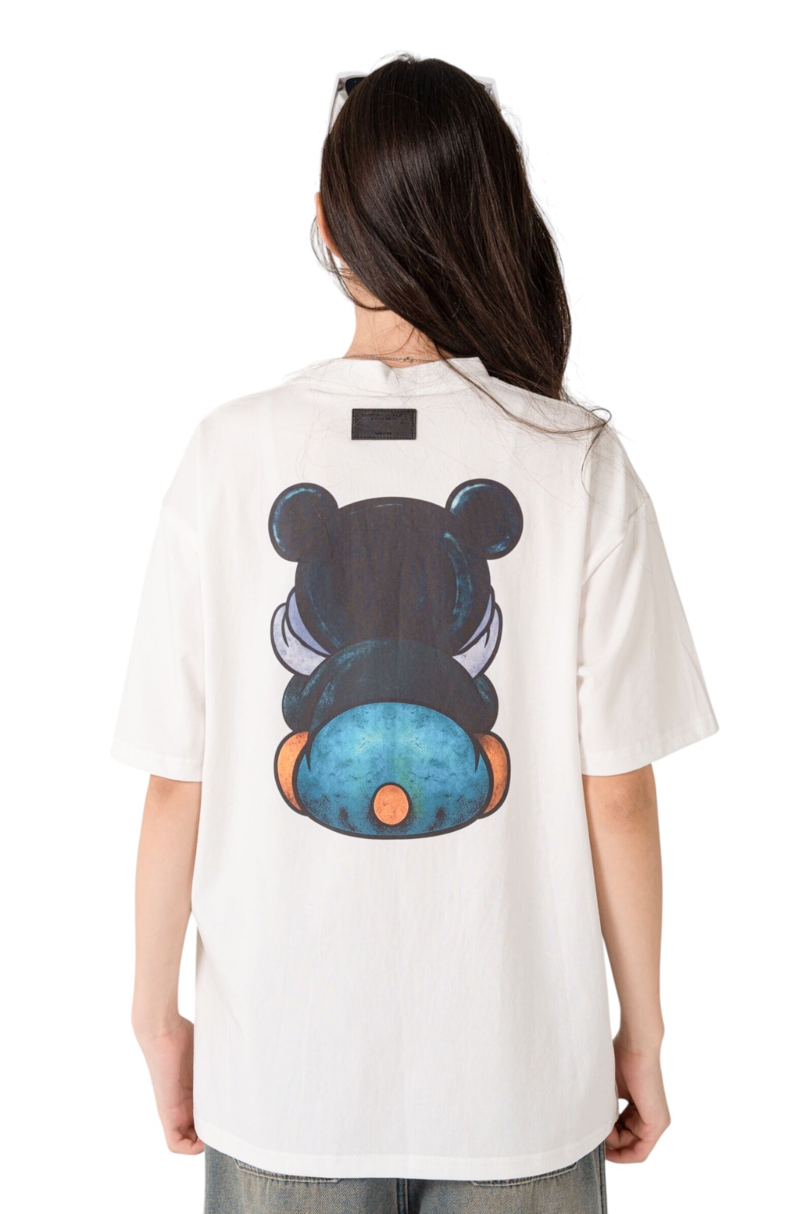 Футболка АРТ.XS3105.09,бел-мул,хл-пэ