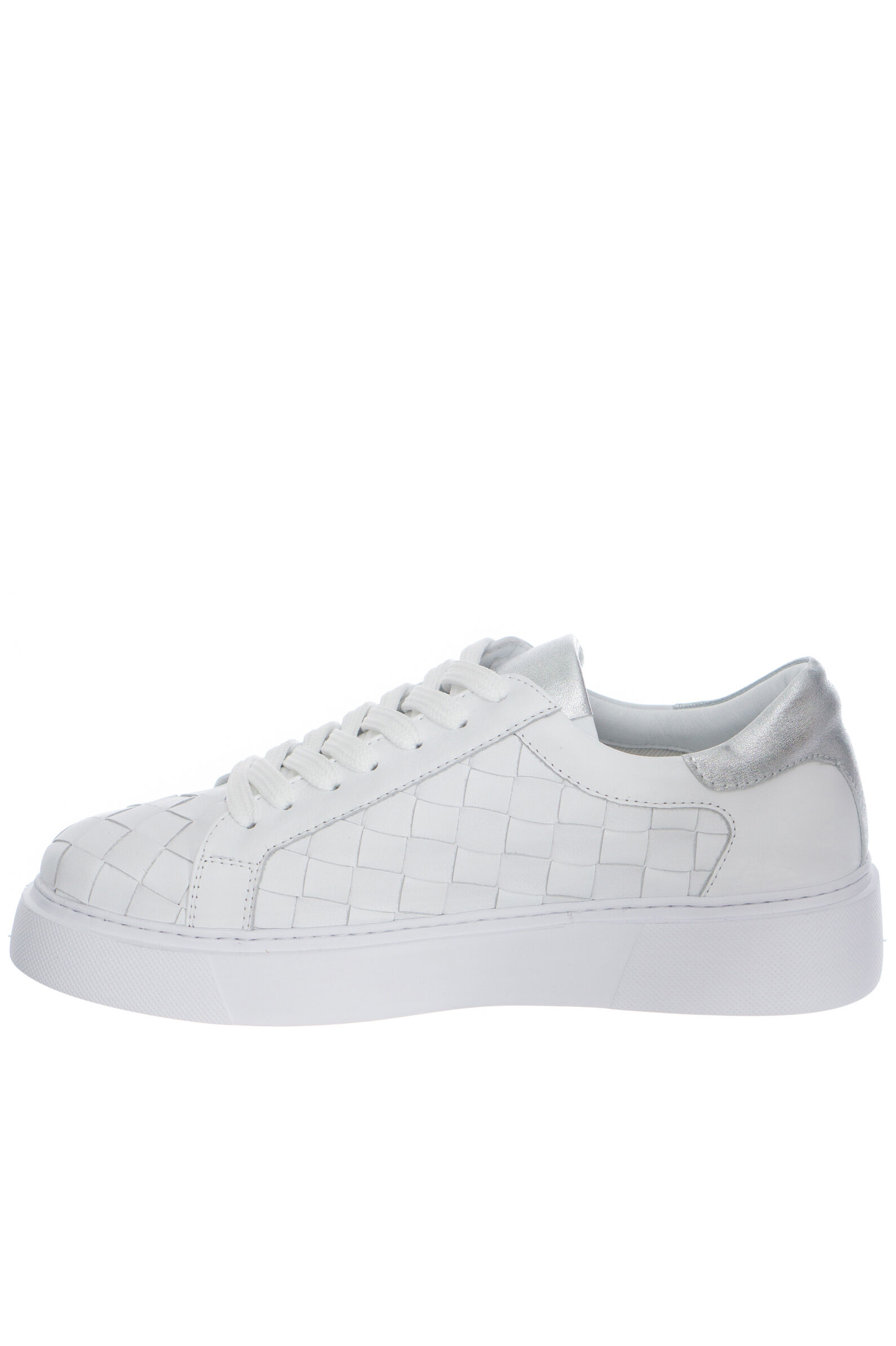 Кеды жен. АРТ.24YA-0339-02-626,бел-сереб,н.к/тек-н.к