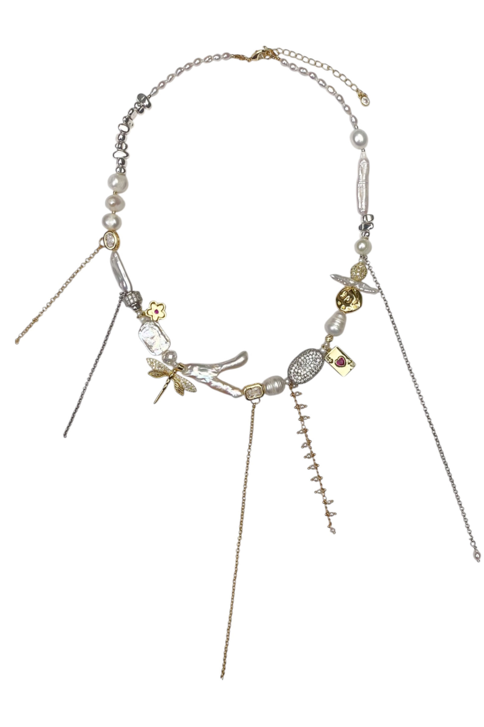 Колье АРТ.J.361,зол-сереб