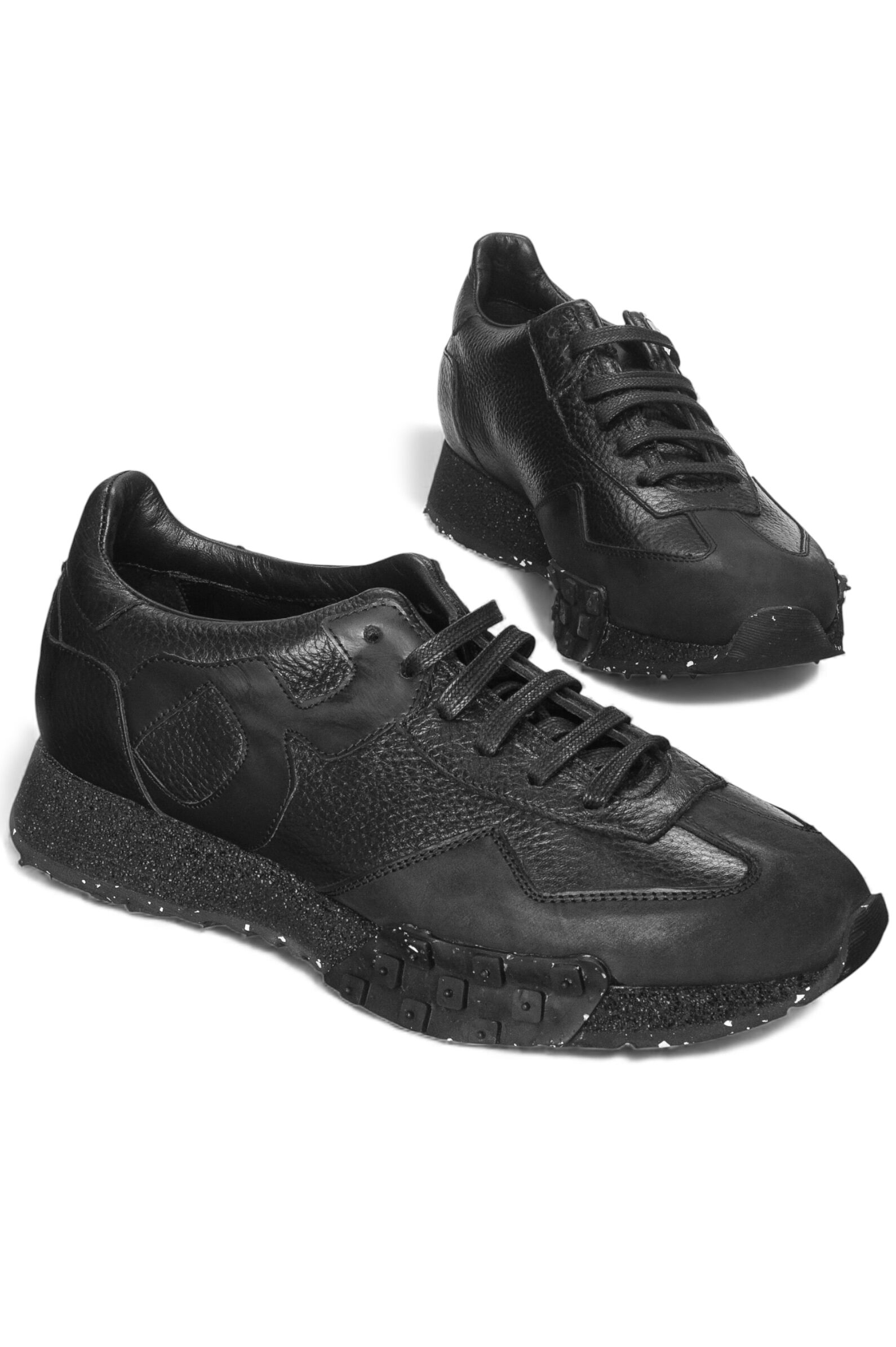 Кроссовки муж. АРТ.9450A061,чер,н.к-тек/н.к