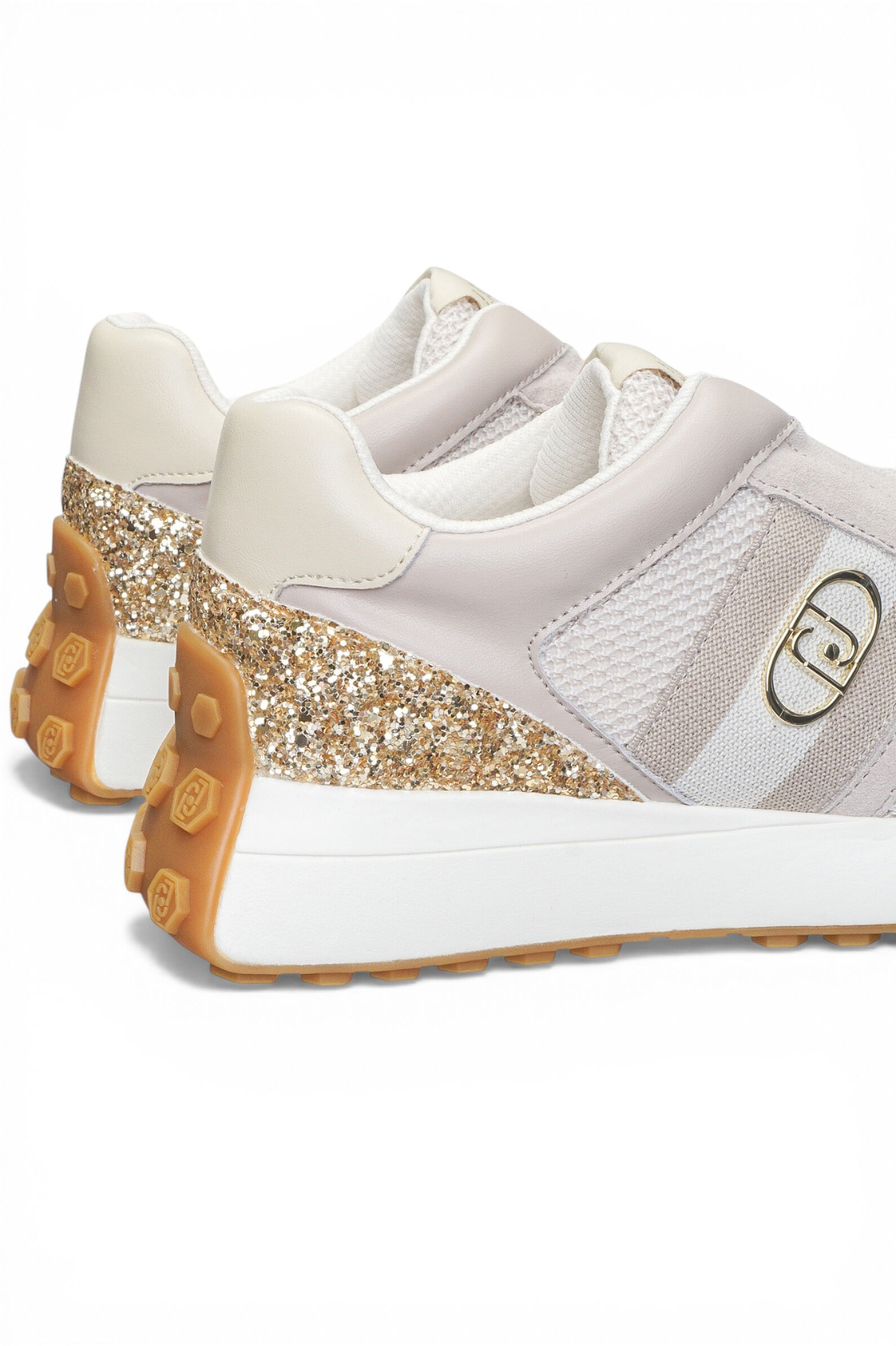 Кроссовки жен. АРТ.BA6043PX380S3985,беж-сер,н.з-к-т-/тек