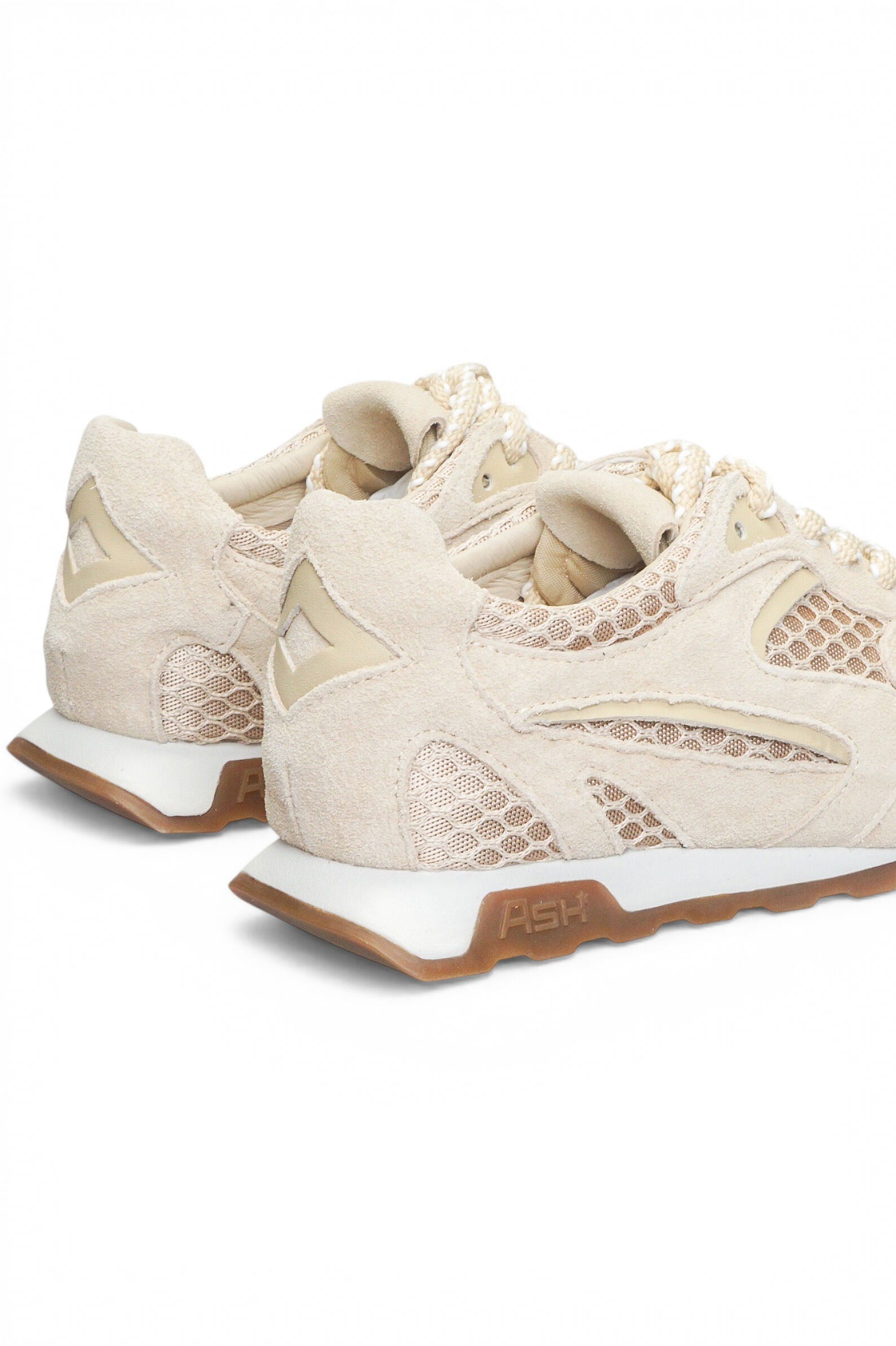 Кроссовки жен. АРТ.SS26-S-153448-001,беж,н.з-тек/тек-н.к