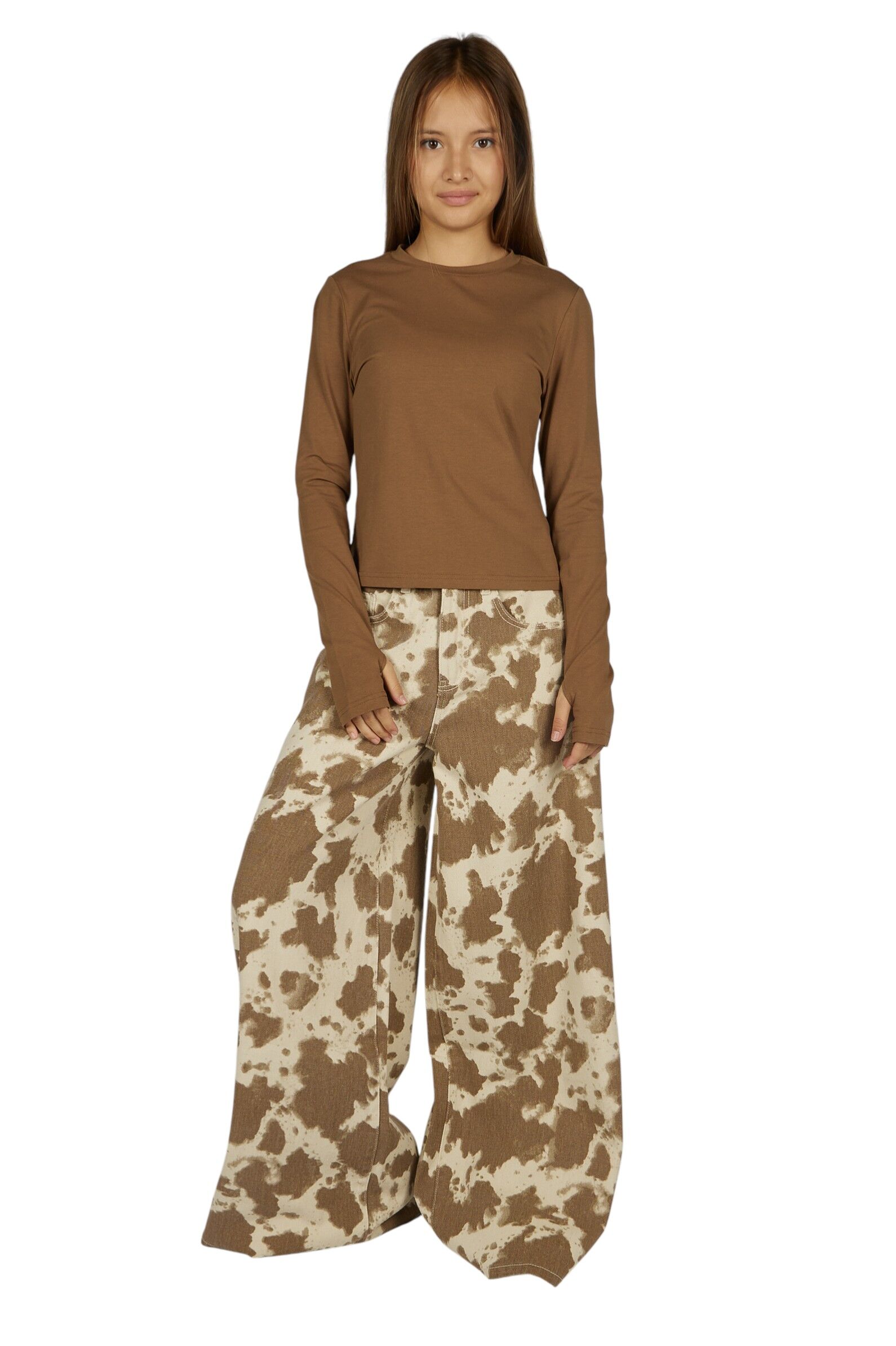 Лонгслив дев.АРТ.G-TN26081,кор,хл-эл