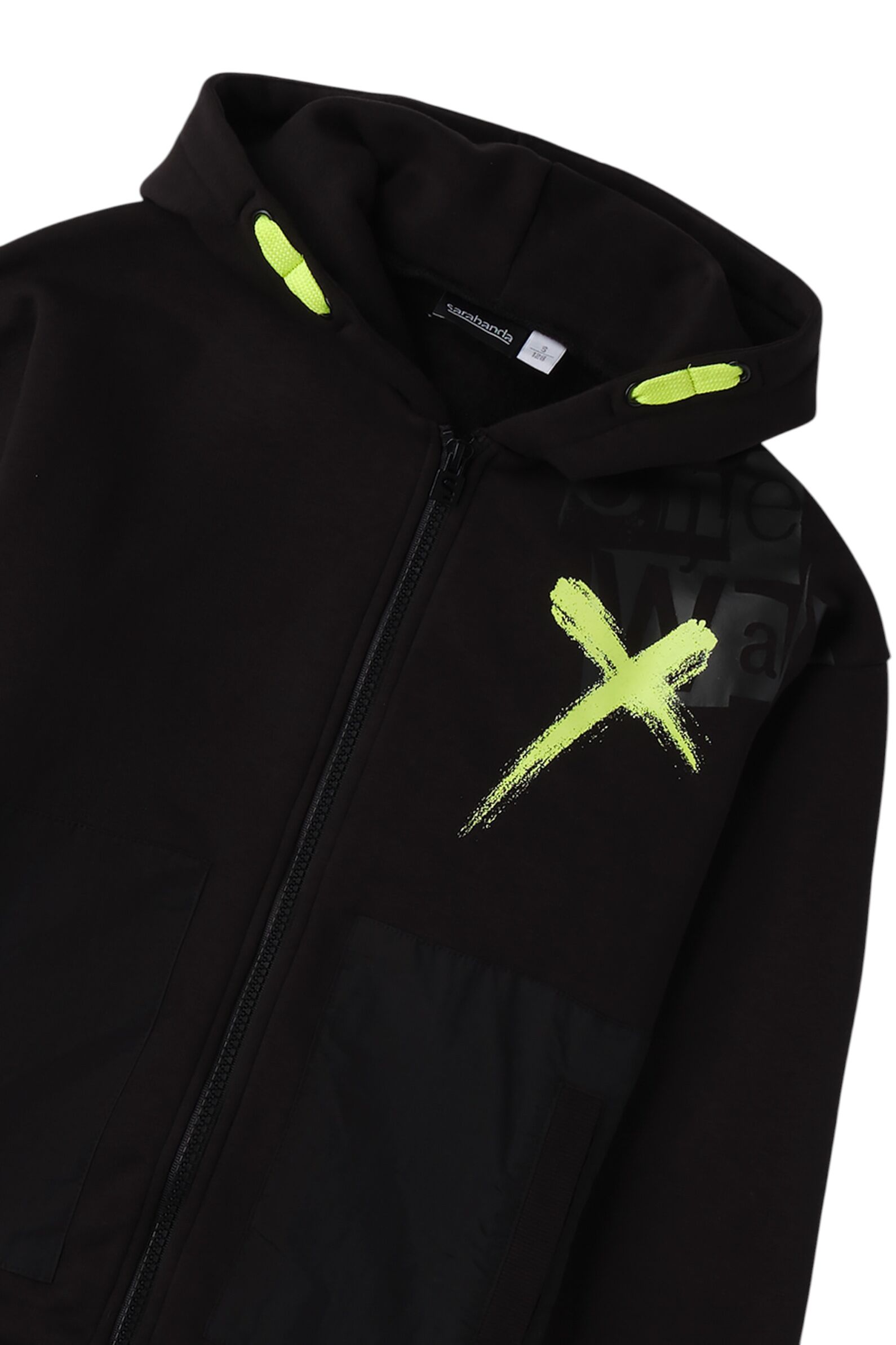 Толстовка мал. АРТ.0.F665.00,чер,хл-пэ